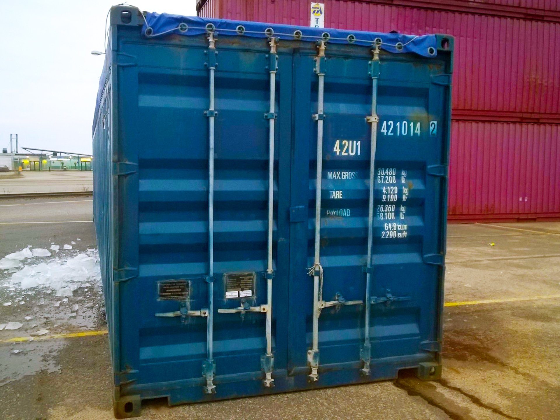 40′ HC Open Top Container